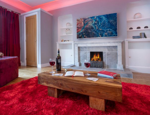 Red Rose Suite & Hot Tub Luxury Bed and Breakfast in Bowness on Windermere, Windermere Spa Suites with Hot Tub